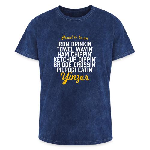 Proud To Be a Yinzer - Washed Unisex T-Shirt