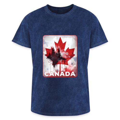 Canada's Maple Leaf Pride - Washed Unisex T-Shirt