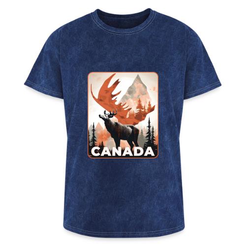 Canada Wild Spirit - Washed Unisex T-Shirt