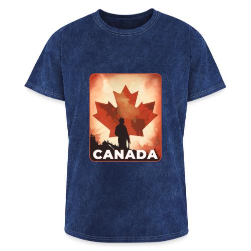 Canada Stands Tall - Washed Unisex T-Shirt