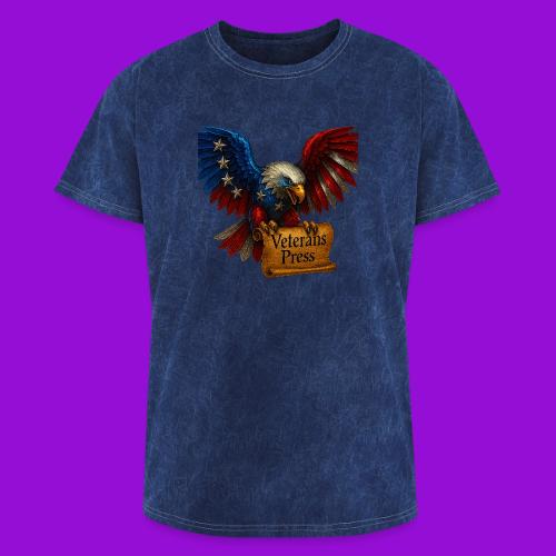 Veterans Press Bald Eagle - Washed Unisex T-Shirt