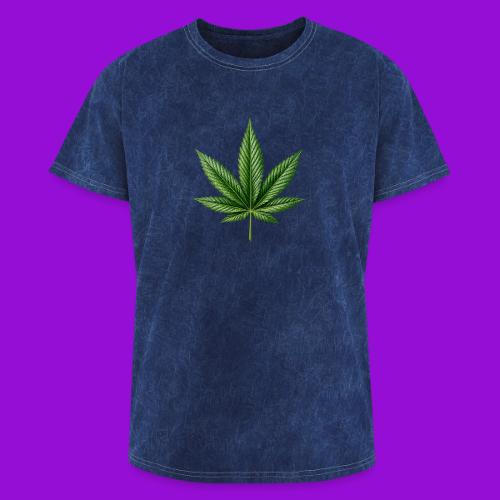Cannabis Leaf - Washed Unisex T-Shirt
