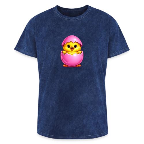 Easter Chick Pink - Washed Unisex T-Shirt