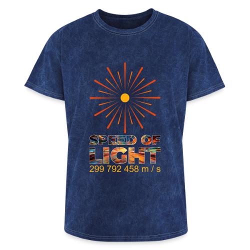 Speed of light - Washed Unisex T-Shirt