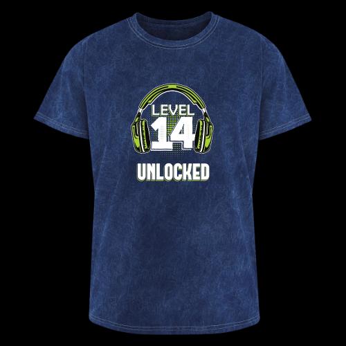 Level 14 Unlocked Tee - Washed Unisex T-Shirt