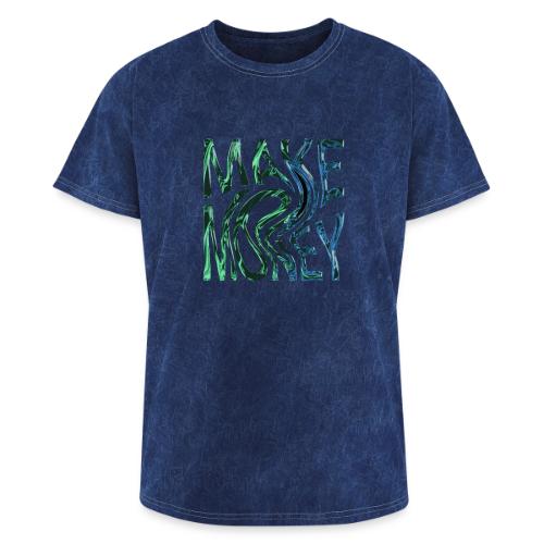 Make Money Neon 3D - Washed Unisex T-Shirt