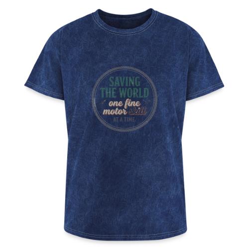 Saving the World: Fine Motor Skills Hero - Washed Unisex T-Shirt