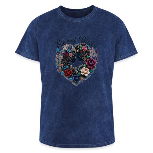 Eternal Bloom Embrace T-Shirt - Washed Unisex T-Shirt