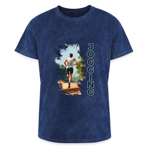Jogging Vibes - Washed Unisex T-Shirt