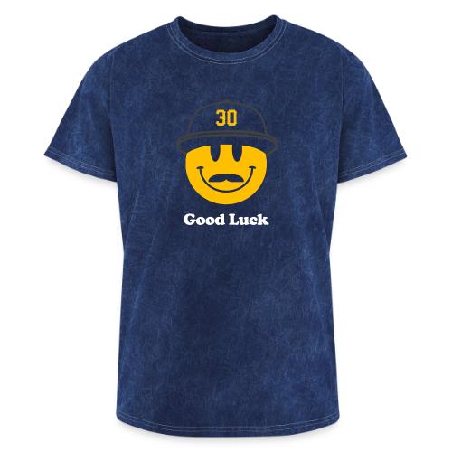 Good Luck Smiley - Washed Unisex T-Shirt