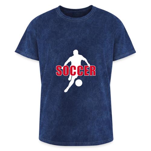 Power Kick Soccer - Washed Unisex T-Shirt