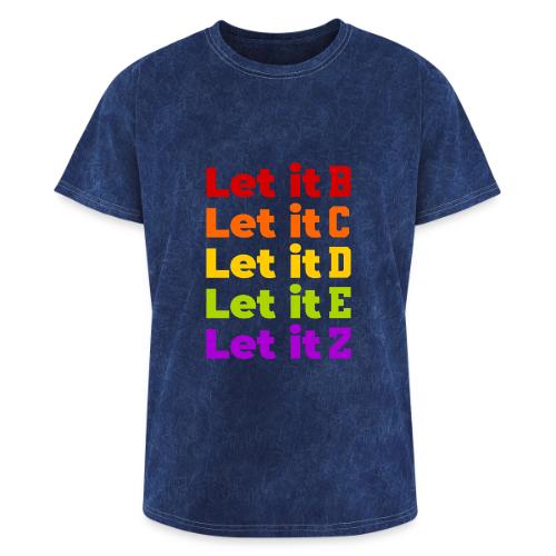 Let It Be Alphabetical - Washed Unisex T-Shirt