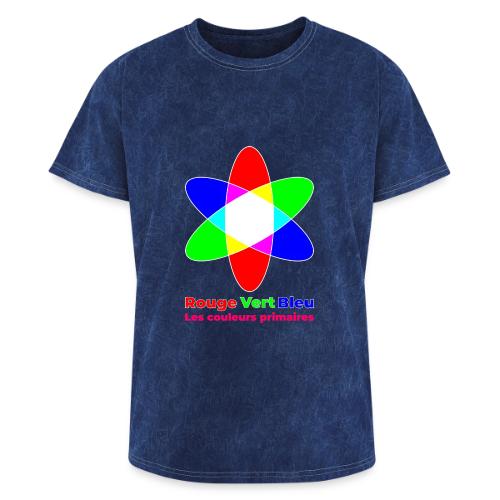 RGB Primary Colors - Washed Unisex T-Shirt