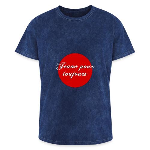 Jeune pour toujours - Washed Unisex T-Shirt