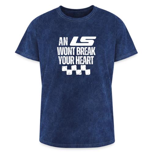 AN LS WONT BREAK YOUR HEART - Washed Unisex T-Shirt