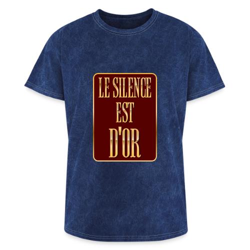 Silence is golden - Washed Unisex T-Shirt