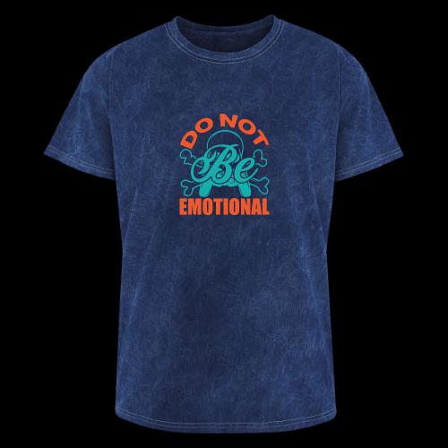 Do Not Be Emotional Skeleton Gamer - Washed Unisex T-Shirt