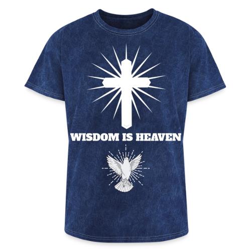Wisdom is Heaven - Washed Unisex T-Shirt