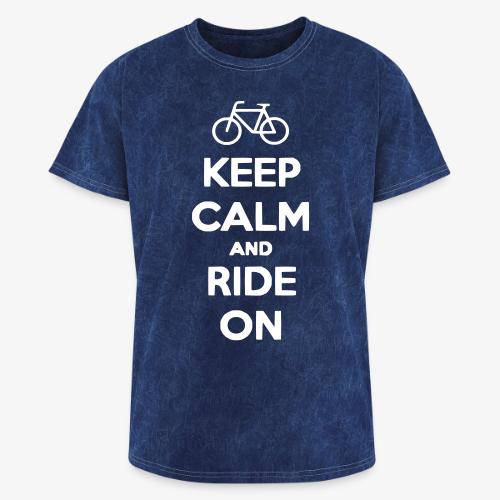 keep_calm_and_ride_on - Washed Unisex T-Shirt