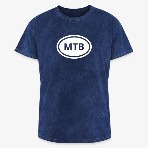 MTB Oval Logo - Washed Unisex T-Shirt