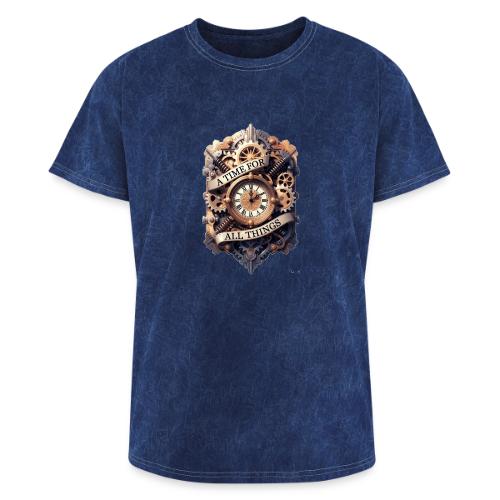 Ornate Clockwork T-Shirt - Washed Unisex T-Shirt