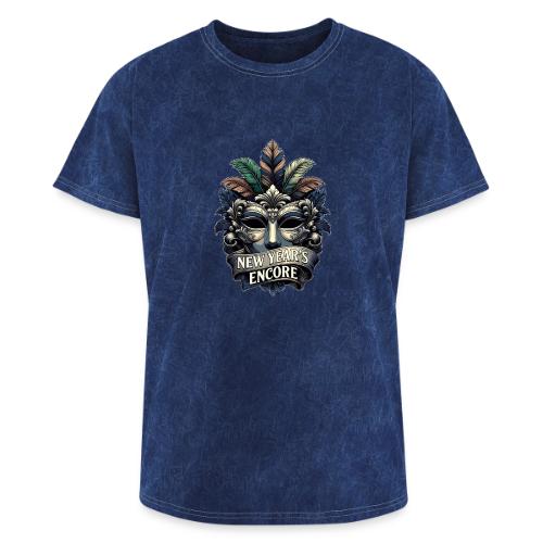 Masquerade Mask T-Shirt - Washed Unisex T-Shirt