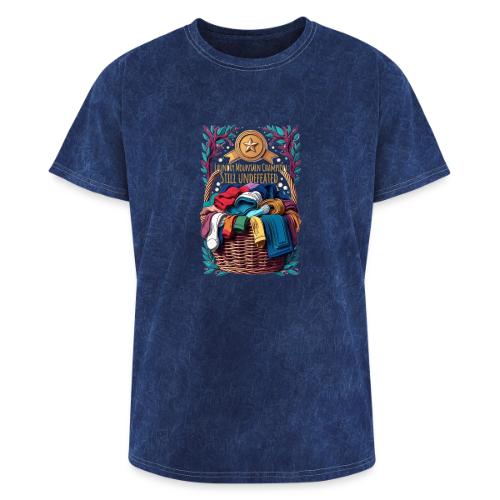 Laundry Mountain Champion Tee | Still Undefeated - Washed Unisex T-Shirt