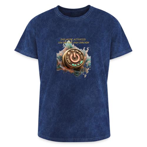 Dad Mode Activated T Shirt, Funny Dad Gift - Washed Unisex T-Shirt