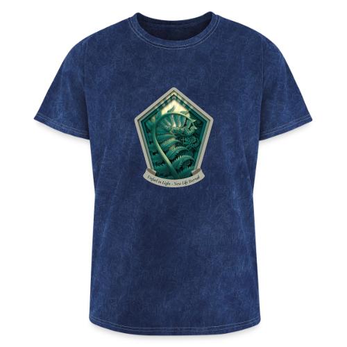 Easter Unfurl in Light Fern T Shirt, Spring Gift - Washed Unisex T-Shirt