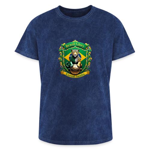 Brazil Jaguar Glory Tee, Brazilian Pride Gift - Washed Unisex T-Shirt