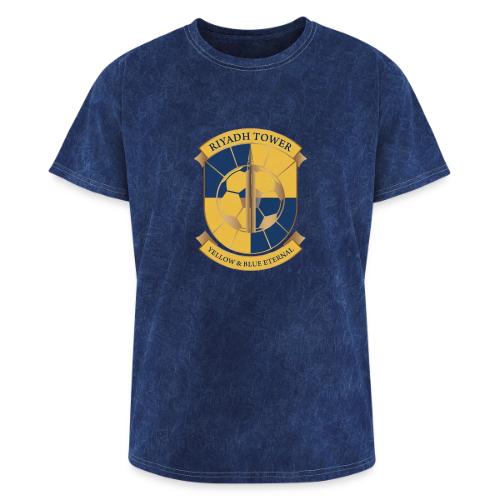 Riyadh Tower Premium T Shirt, Football Pride Gift - Washed Unisex T-Shirt