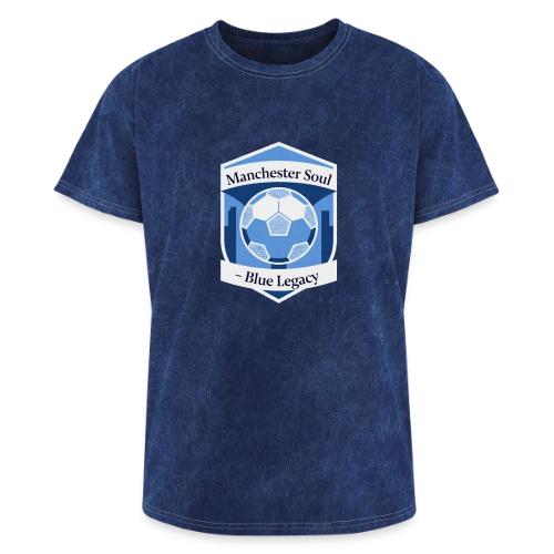 Manchester Soul Soccer City Emblem T Shirt, Gift - Washed Unisex T-Shirt