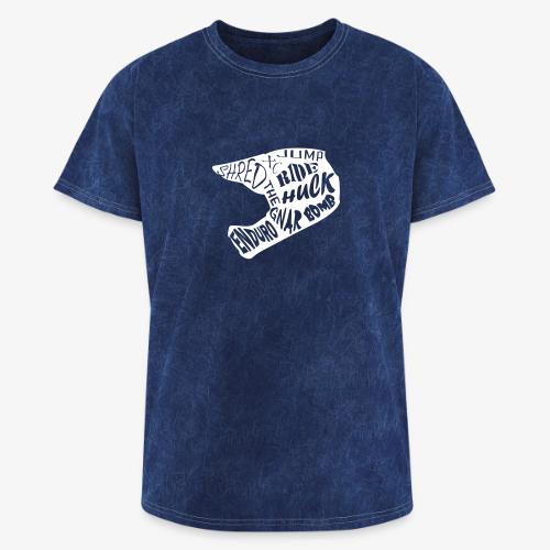 MTB Slang Helmet - Washed Unisex T-Shirt