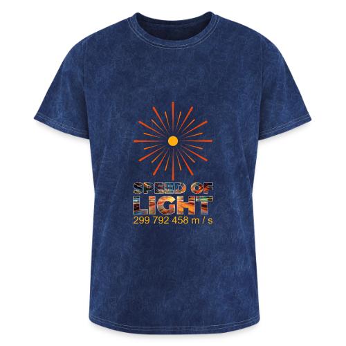 Speed of light - Washed Unisex T-Shirt