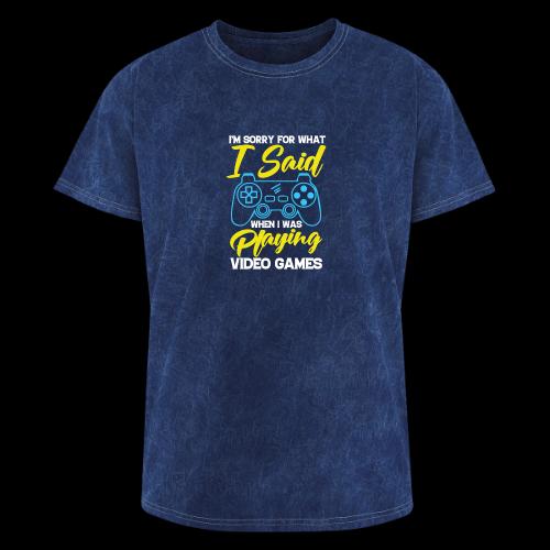 I Said I'm Playing! (Seriously!) - Washed Unisex T-Shirt