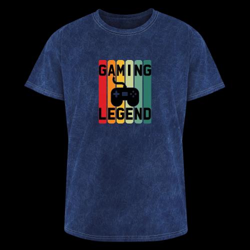 Gaming Legend Retro Bars - Washed Unisex T-Shirt