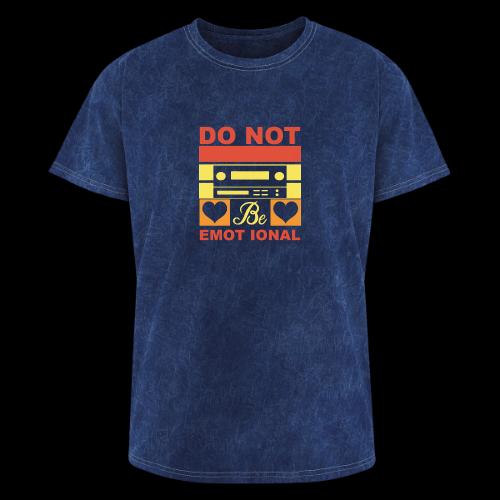 Do Not Be Emotional Gaming Audio - Washed Unisex T-Shirt