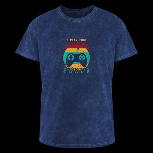 I Play Cool Video Games So I Don't Choke - Washed Unisex T-Shirt
