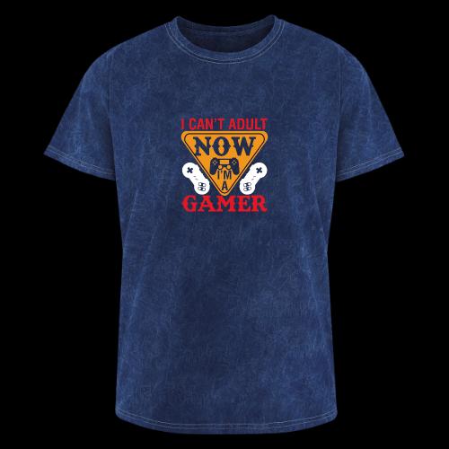 I Can't Adult Now, I'm A Gamer - Washed Unisex T-Shirt