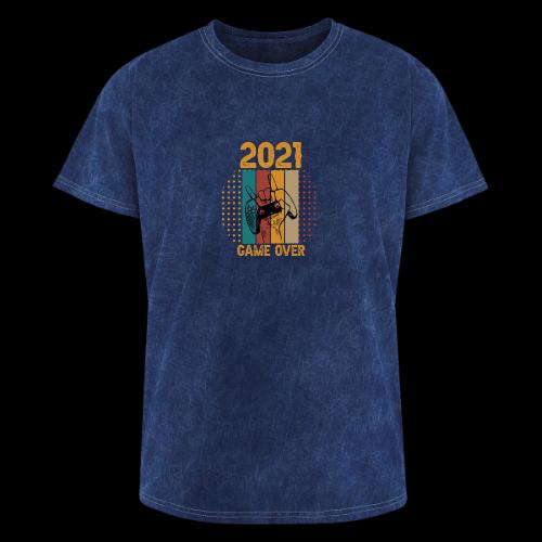 2021 Game Over Hand Controller - Washed Unisex T-Shirt