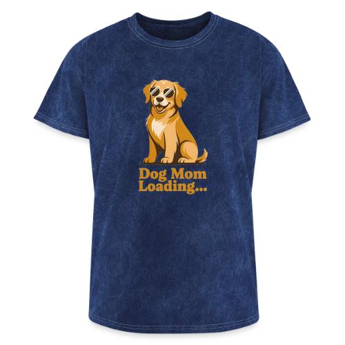 Dog Mom Loading Golden Retriever Sunglasses - Washed Unisex T-Shirt