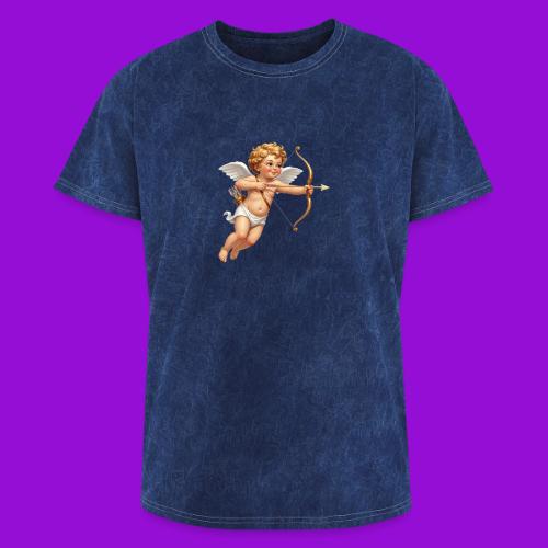 Cupid with twohearts set - Washed Unisex T-Shirt