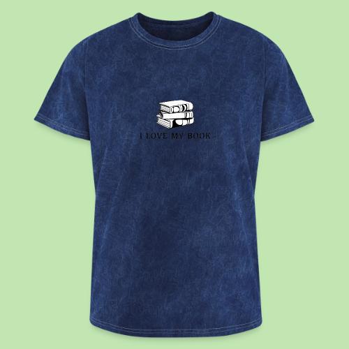 I love my book t-shirt - Washed Unisex T-Shirt