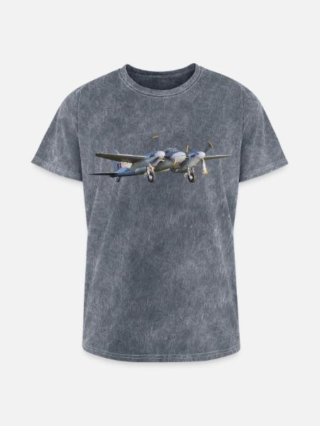 Mosquito - Washed Unisex T-Shirt - mineral grey