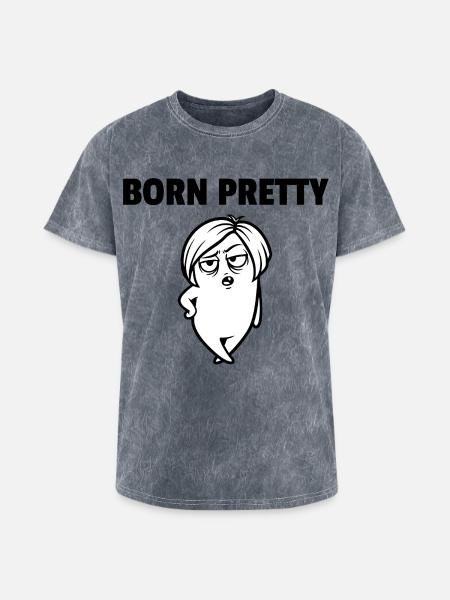Talk to the hand - Washed Unisex T-Shirt - mineral grey