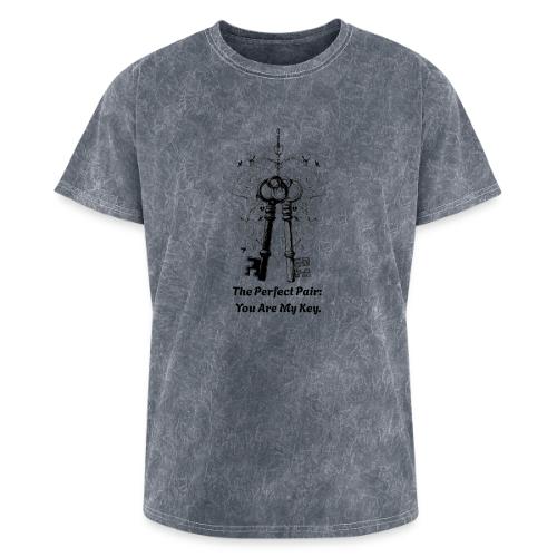 Valentine love keys - Washed Unisex T-Shirt