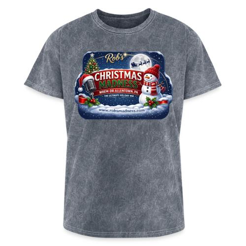 Rob's Christmas Madness WREM-DB - Washed Unisex T-Shirt