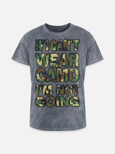 camo - Washed Unisex T-Shirt - mineral grey