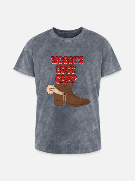 Boot Camp - Washed Unisex T-Shirt - mineral grey