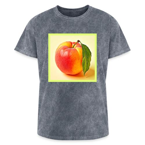 Feel the Fresh Peach Summer Vibe Design - Washed Unisex T-Shirt